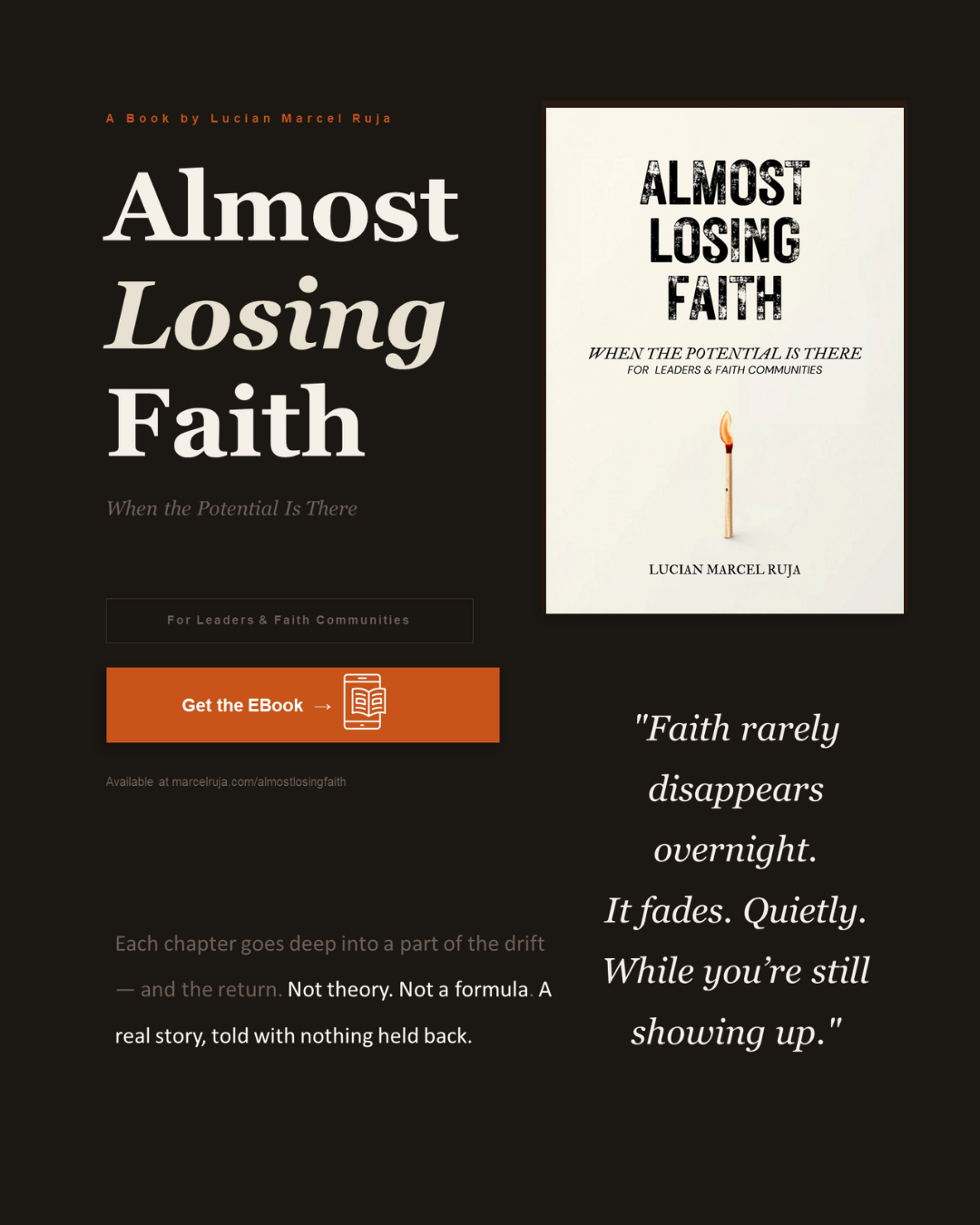 Almost Losing Faith - When Potential Is There